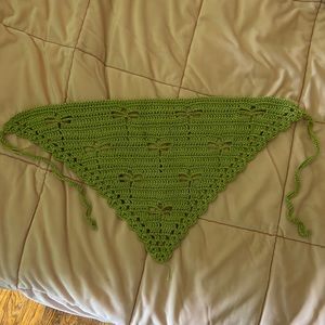 crochet dragonfly bandanna